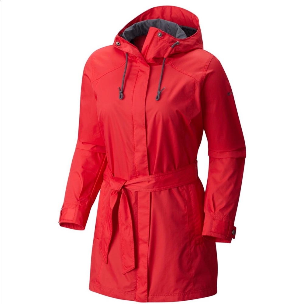 Columbia Coral Rain/Trench Coat